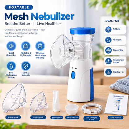 Portable Mesh Nebulaizer